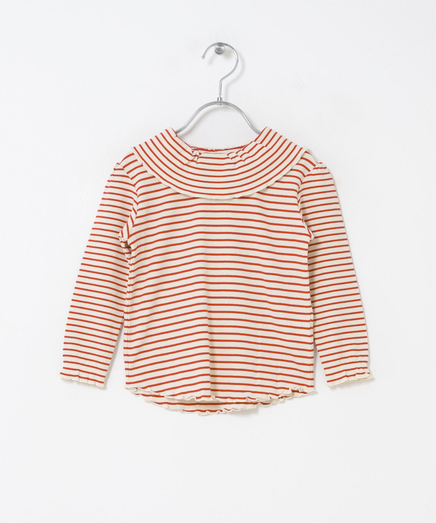 URBAN RESEARCH DOORS「『150サイズあり』メローフリルリブカラーTシャツ(KIDS)」|その他|