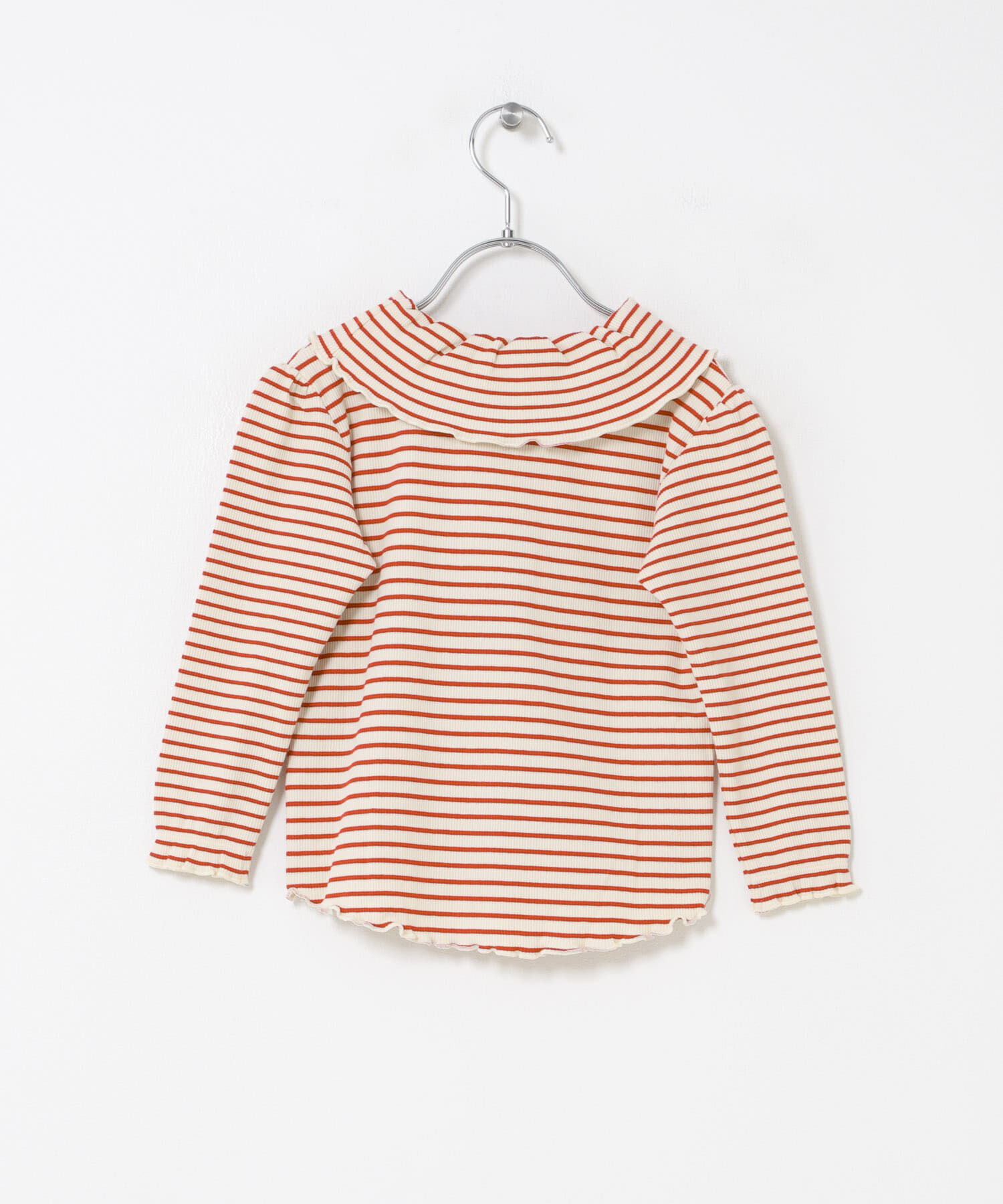 URBAN RESEARCH DOORS「『150サイズあり』メローフリルリブカラーTシャツ(KIDS)」|その他|