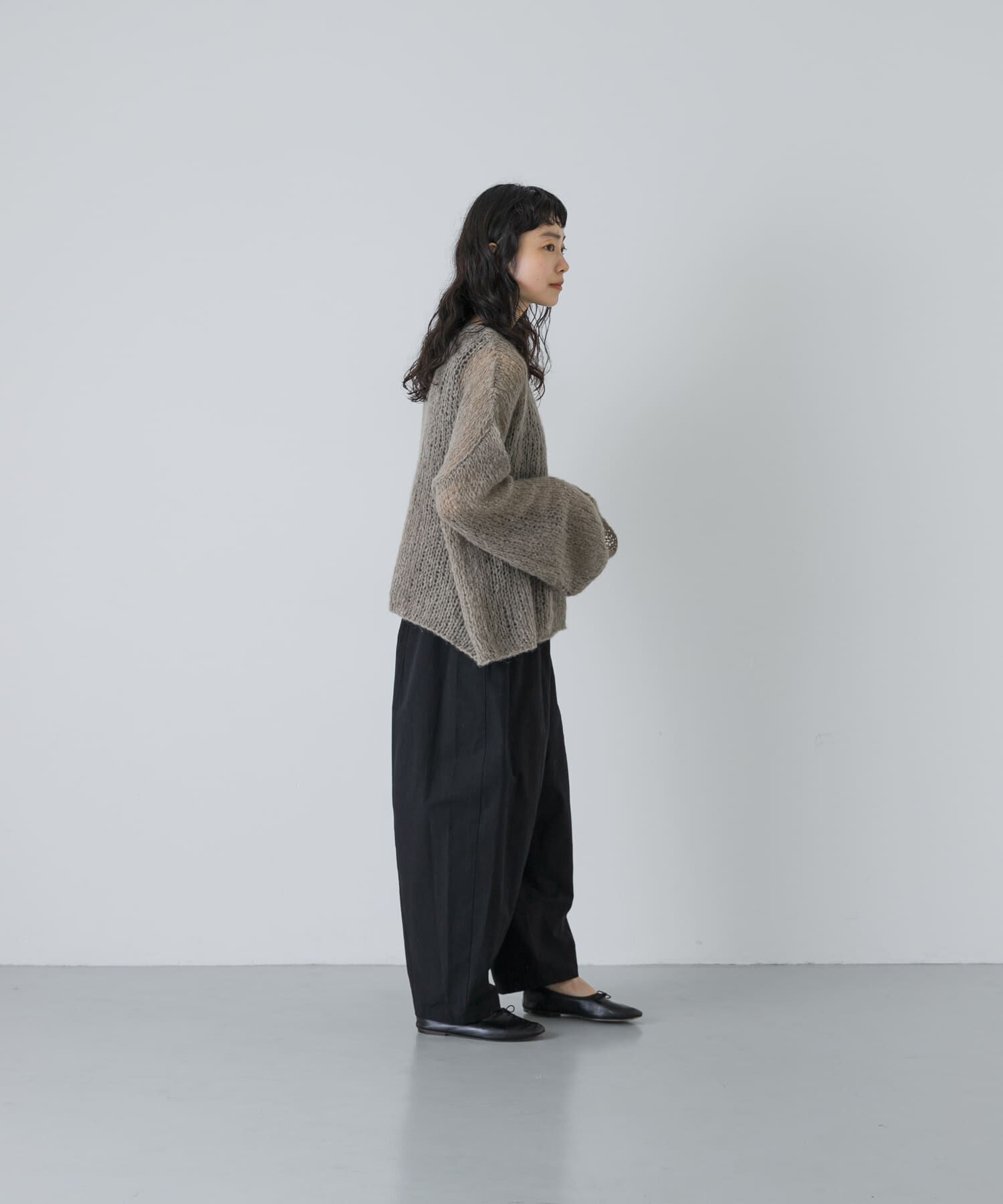 かぐれ「ワッシャーコットンボリュームパンツ」|その他|