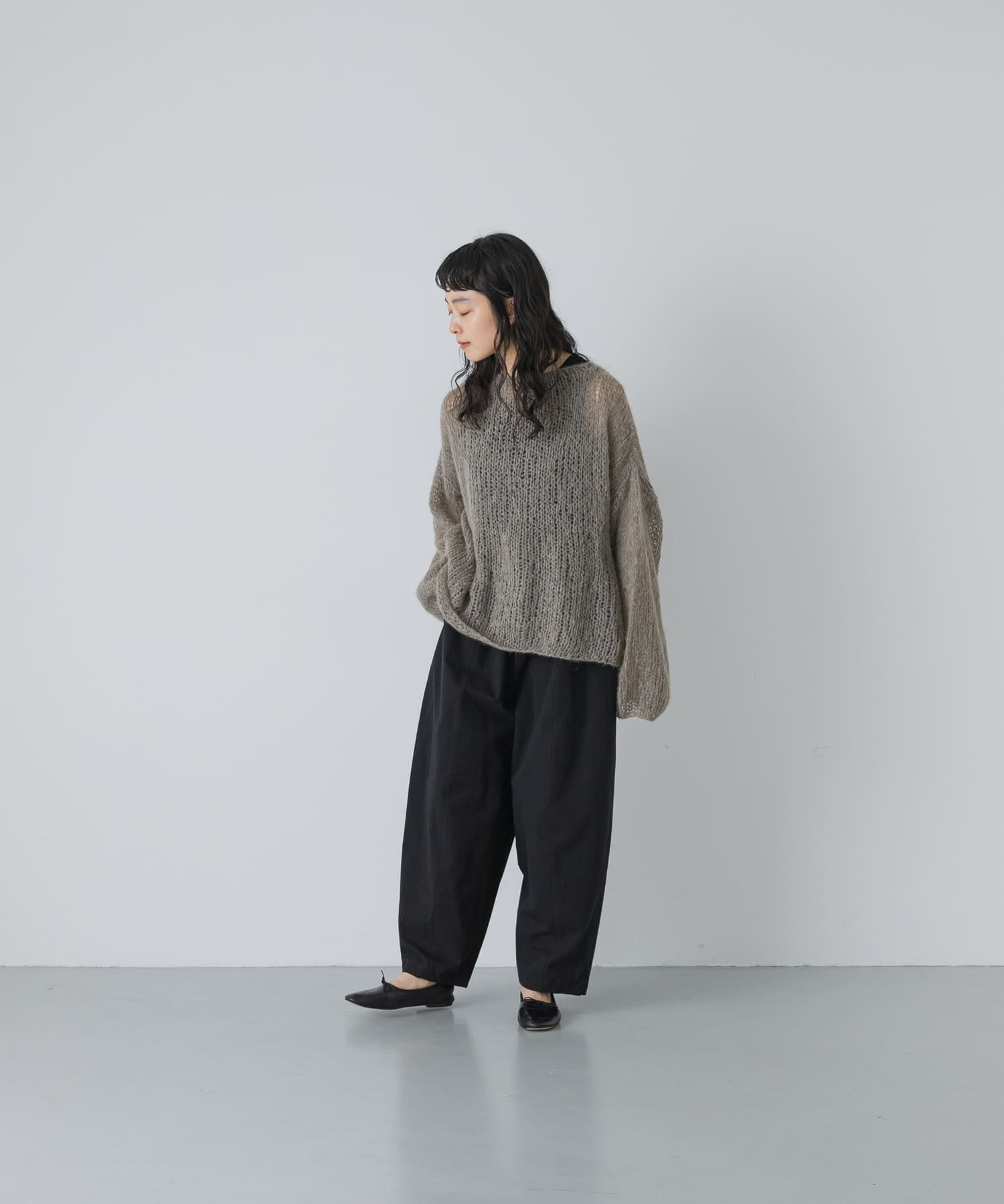 かぐれ「ワッシャーコットンボリュームパンツ」|その他|