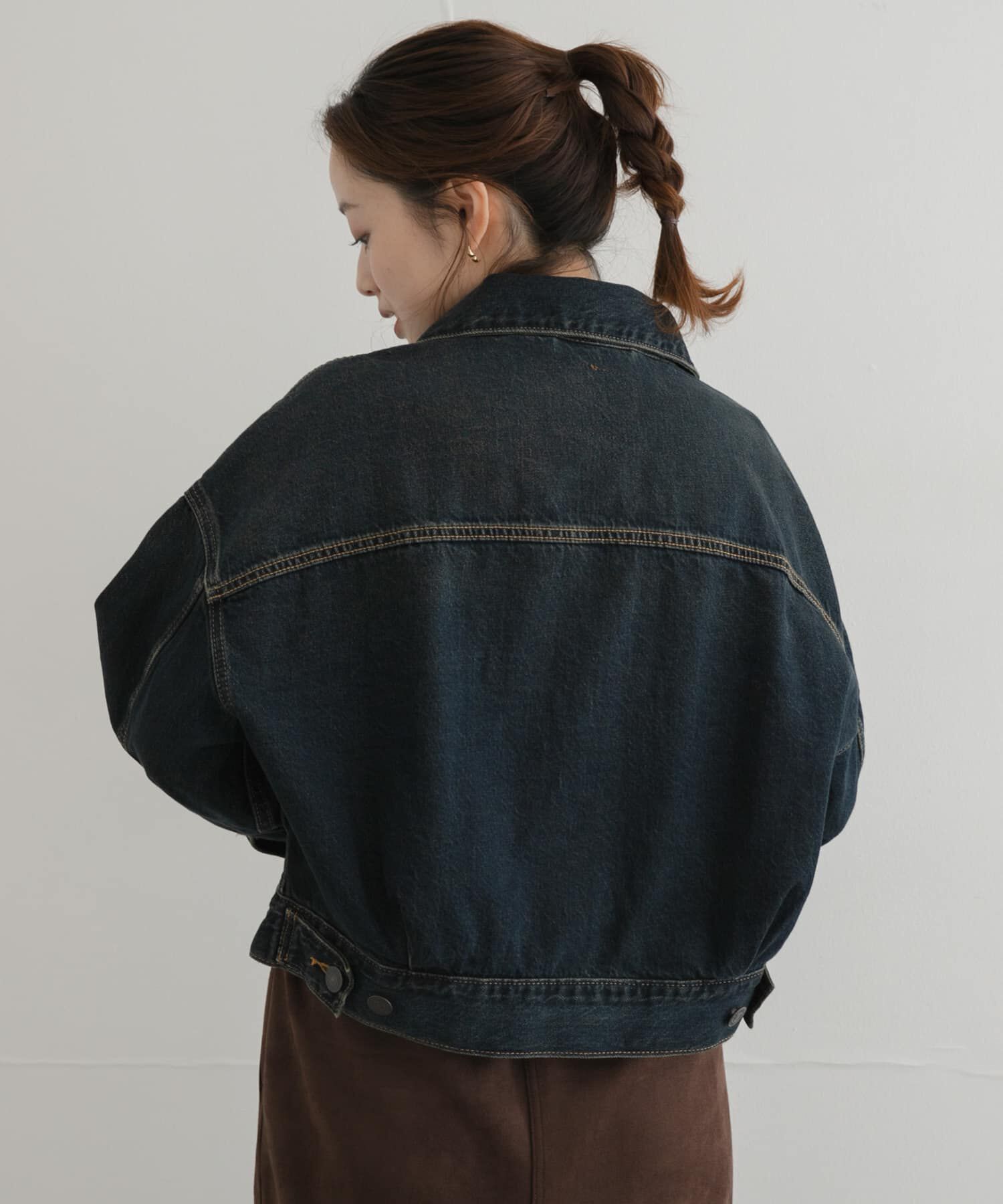 Sonny Label 「Levi&rsquo;s　LOOSE CROP TRUCKER」|デニムジャケット|