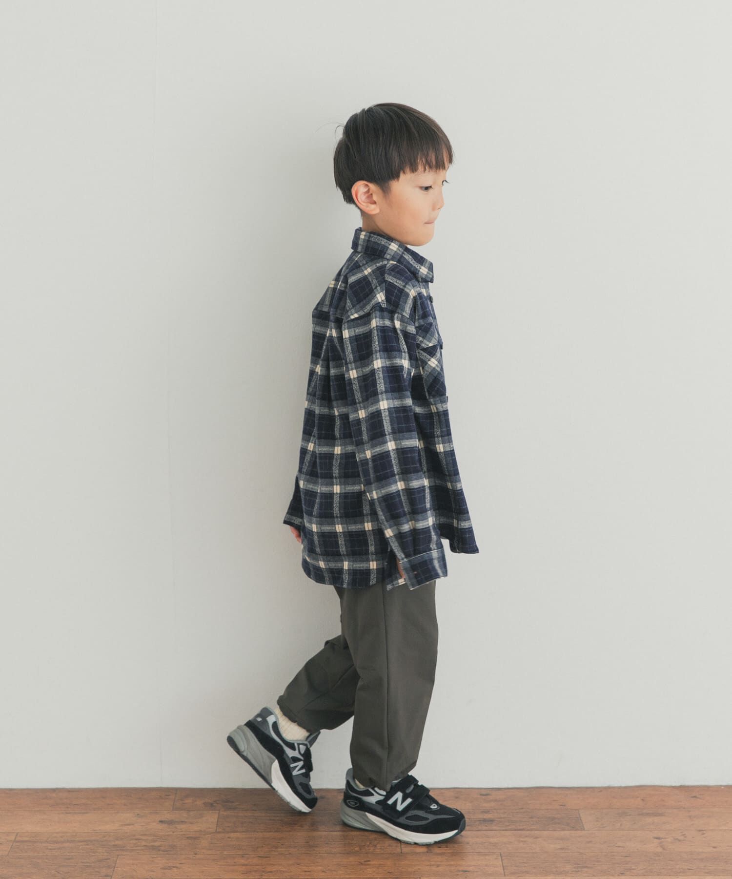 URBAN RESEARCH DOORS「『150サイズあり』ネルチェックオーバーサイズシャツ(KIDS)」|その他|
