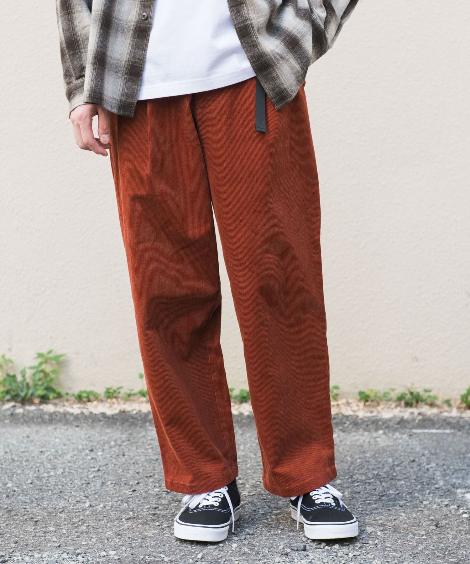 URBAN RESEARCH DOORS「『WEB限定』ウェビングベルトコーデュロイトラウザー 26AW」|その他|