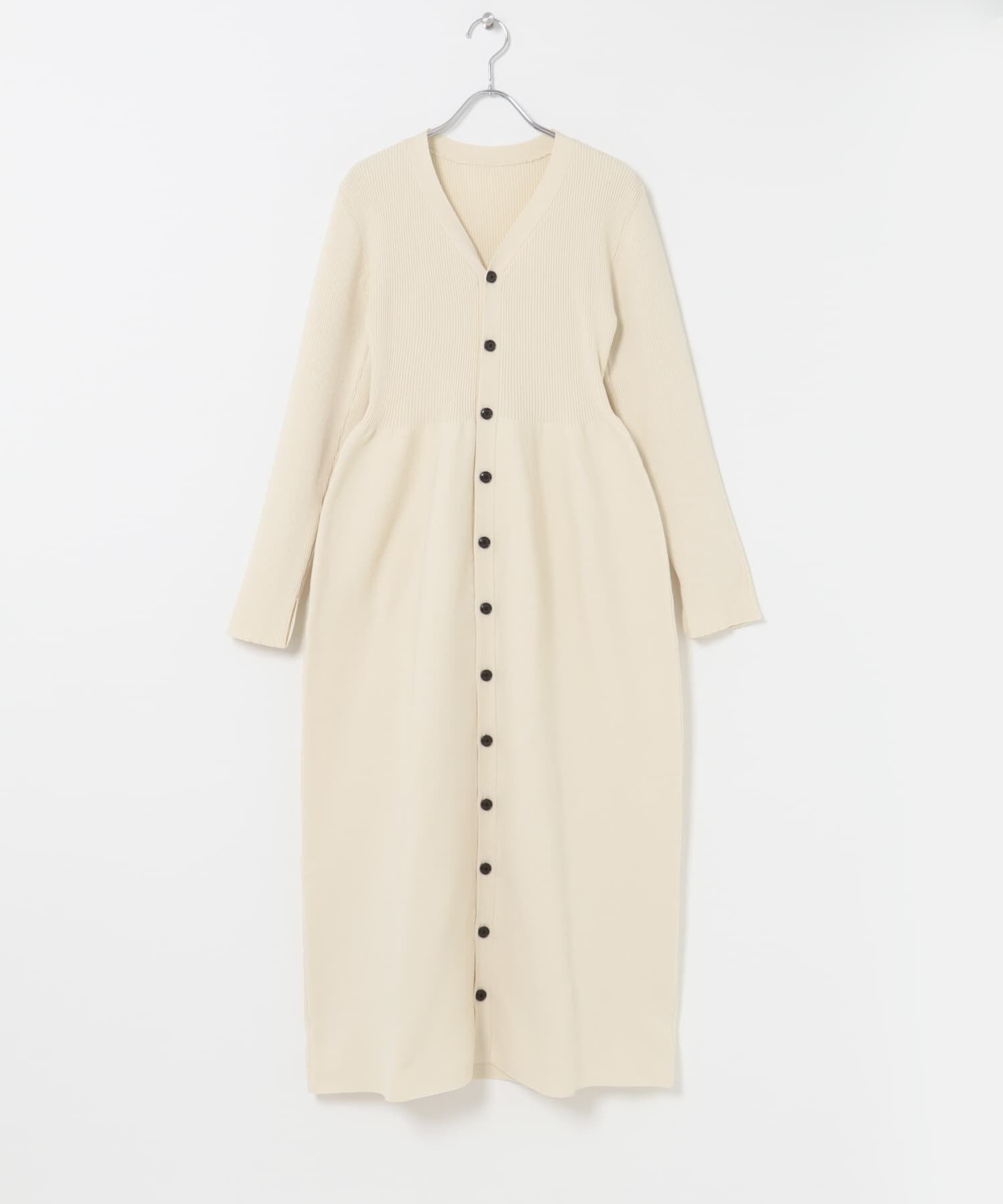 URBAN RESEARCH ROSSO「ボタンデザインフォルムニットワンピース」|ワンピース|