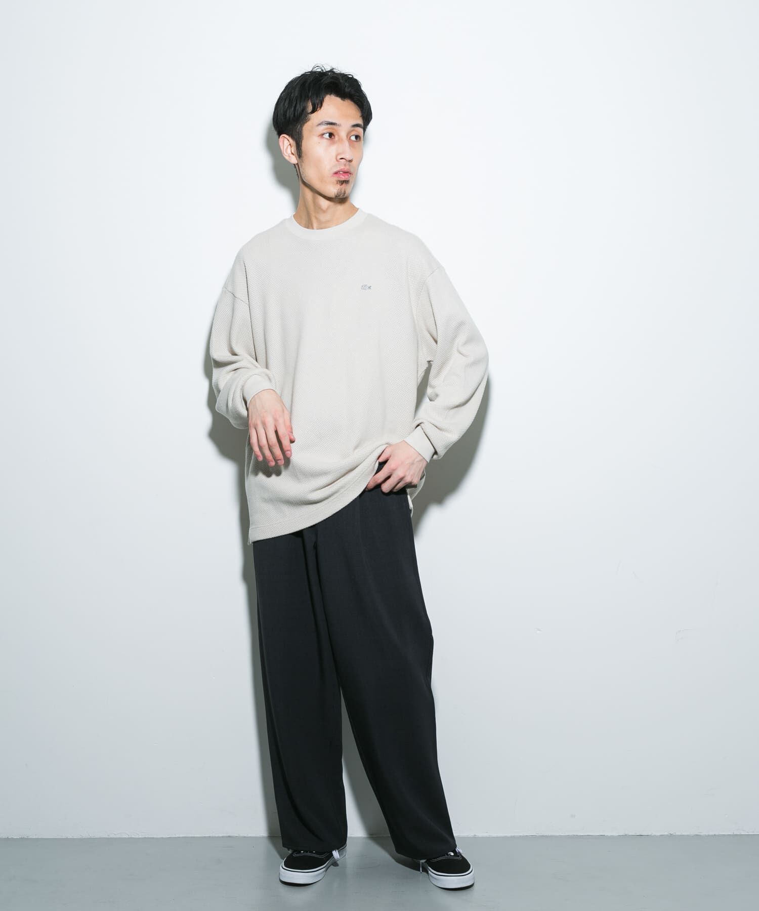 URBAN RESEARCH DOORS「『別注』LACOSTE&times;DOORS　HEAVY PIQUE LONG-SLEEVE」|Tシャツ・カットソー|