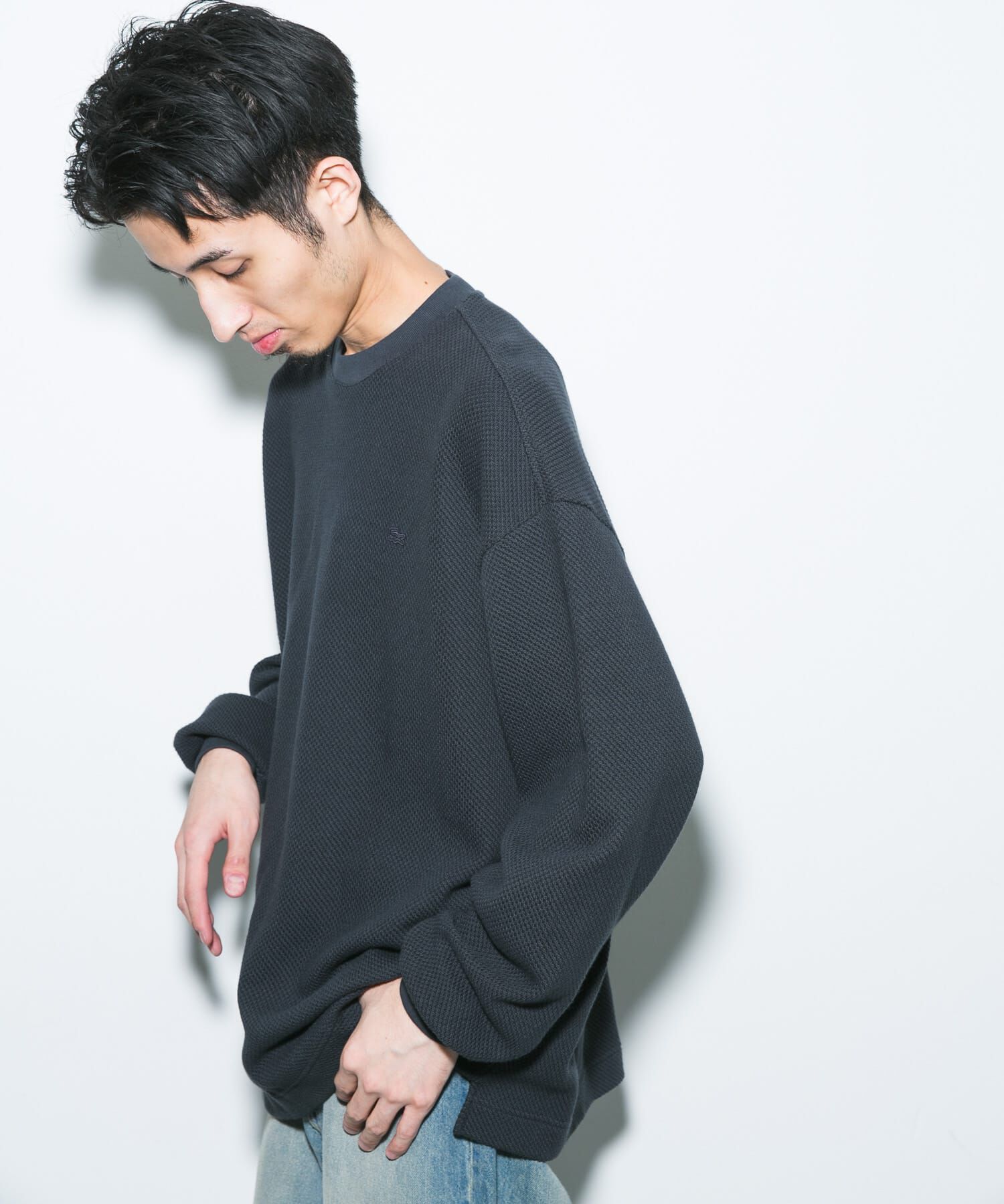 URBAN RESEARCH DOORS「『別注』LACOSTE&times;DOORS　HEAVY PIQUE LONG-SLEEVE」|Tシャツ・カットソー|