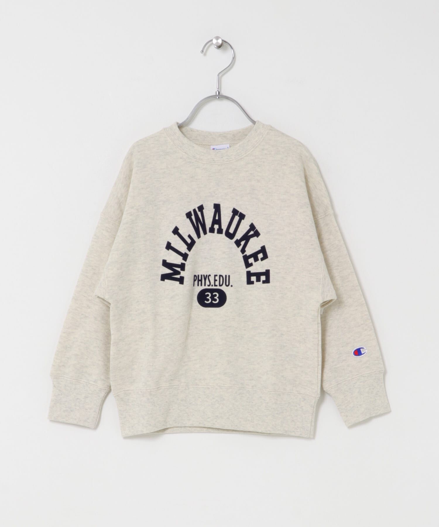 URBAN RESEARCH DOORS「『別注』Champion&times;DOORS　フロッキープリント SWEATSHIRTS(KIDS)」|その他|
