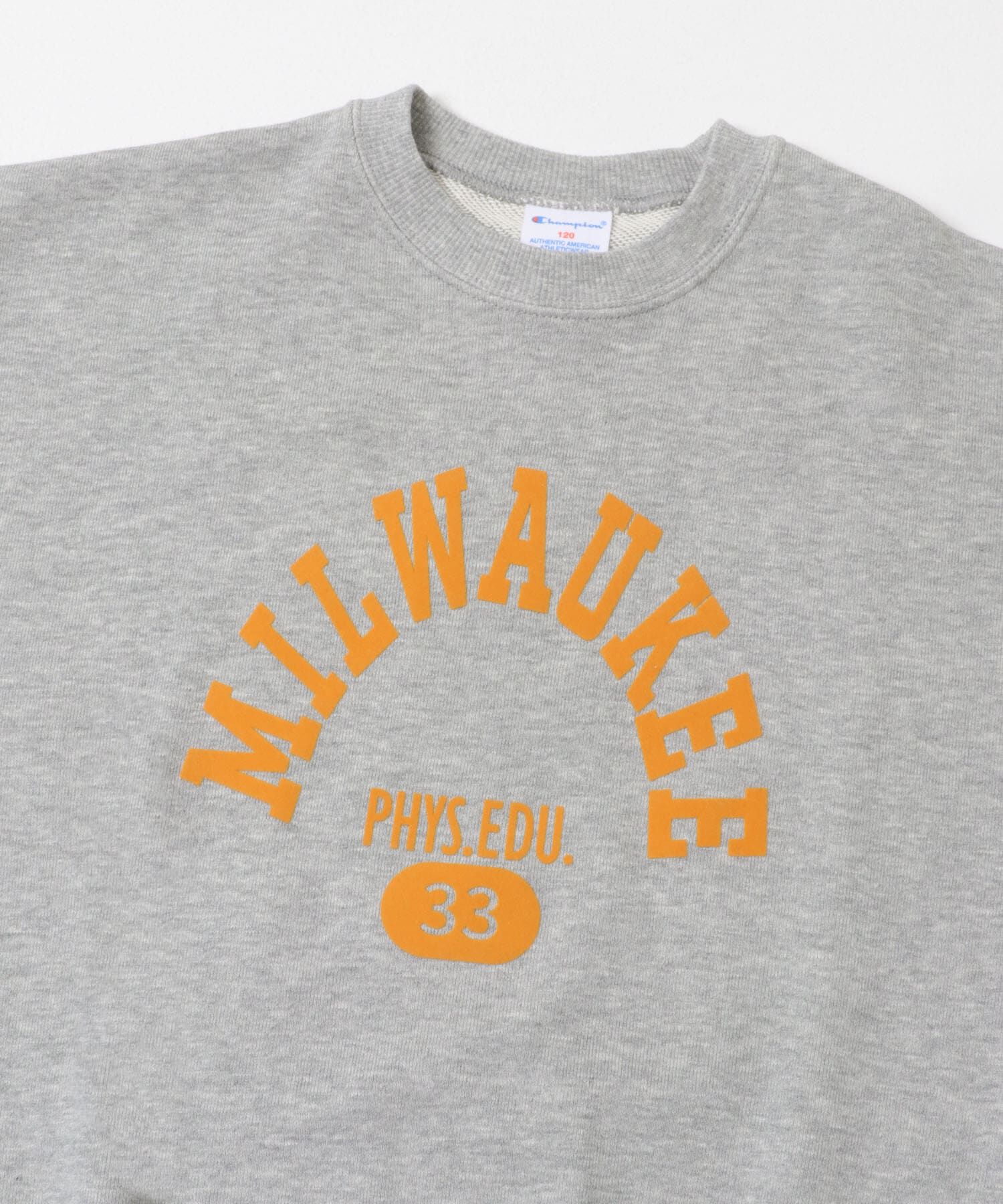 URBAN RESEARCH DOORS「『150サイズ』『別注』Champion&times;DOORS　フロッキープリント SWEATSHIRTS(KIDS)」|その他|