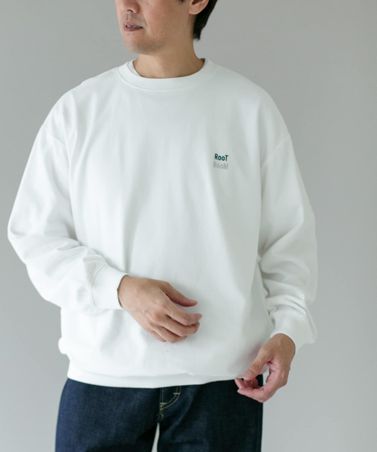 URBAN RESEARCH DOORS「GROW ORGANIC スウェットロングスリーブTシャツ」|Tシャツ・カットソー|