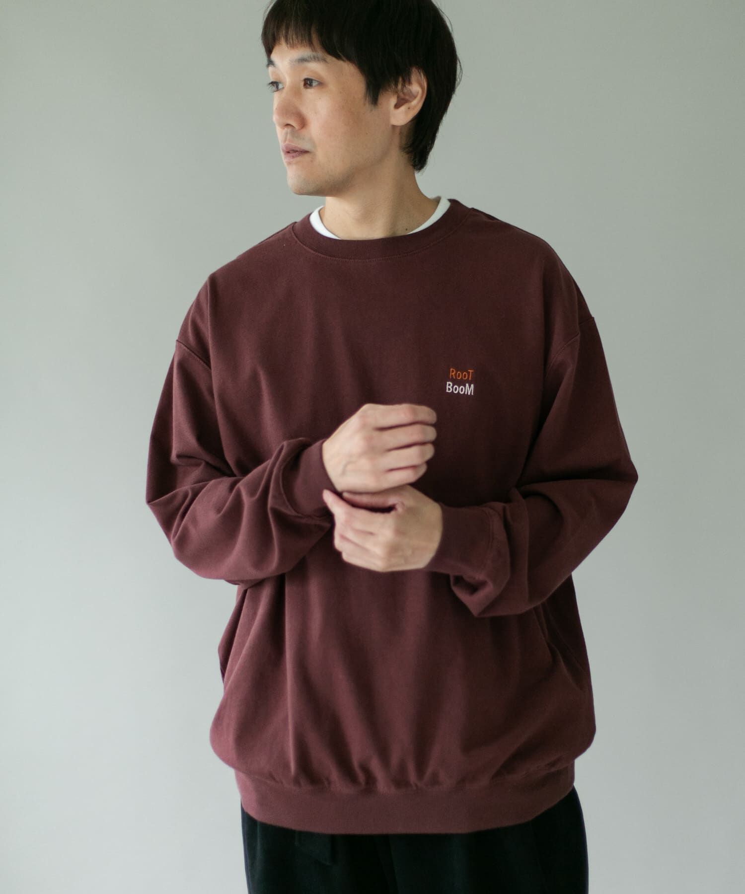 URBAN RESEARCH DOORS「GROW ORGANIC スウェットロングスリーブTシャツ」|Tシャツ・カットソー|