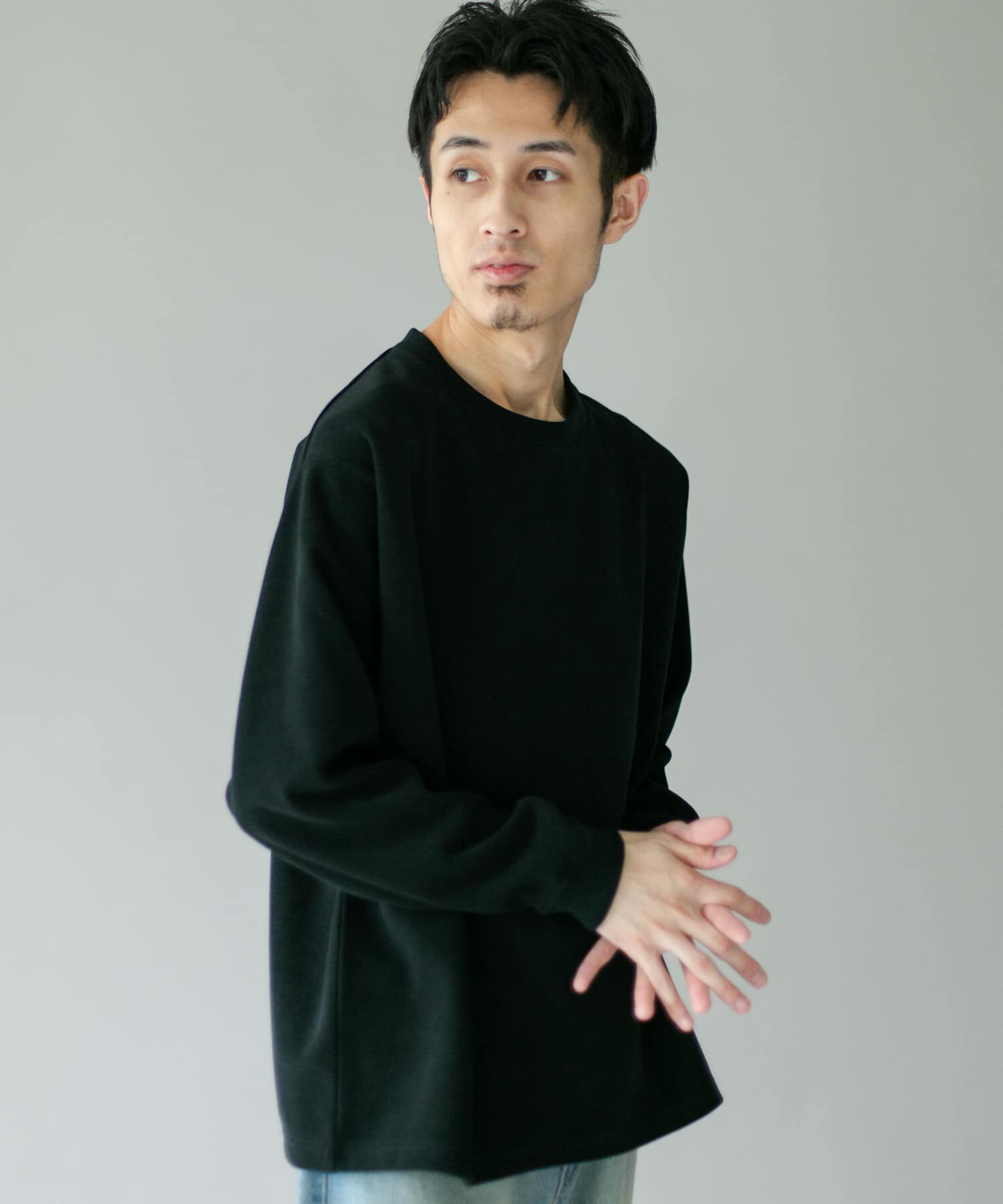 URBAN RESEARCH DOORS「『XLｻｲｽﾞ/WEB限定』ｺｰﾃﾞｭﾛｲﾀｯﾁｸﾙｰﾈｯｸﾛﾝｸﾞｽﾘｰ 」|Tシャツ・カットソー|