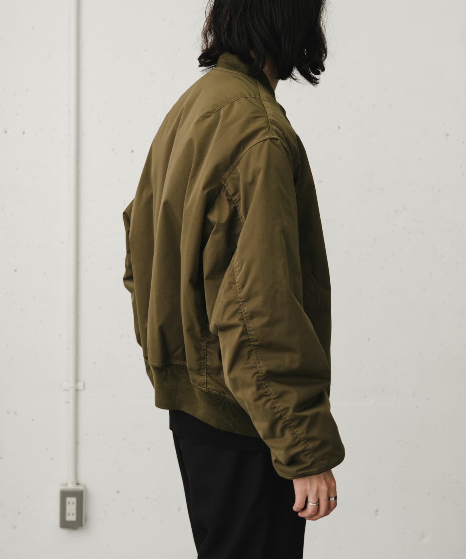 URBAN RESEARCH DOORS「FORK&SPOON　SORONA MA-1ブルゾン」|ブルゾン・スタジャン|