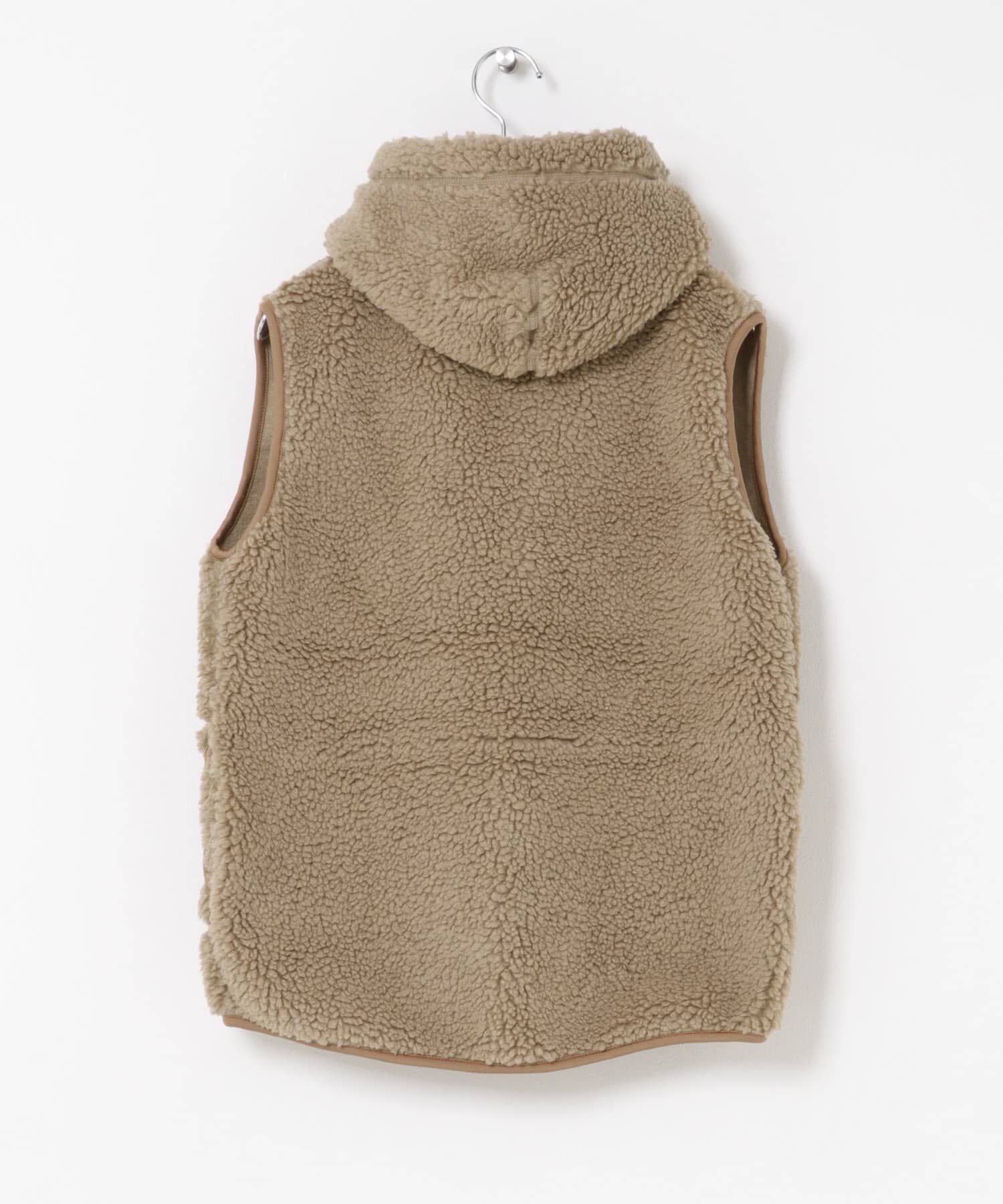 URBAN RESEARCH DOORS「GYMPHLEX　BOA HOODED VEST」|ダウンベスト・ベスト|