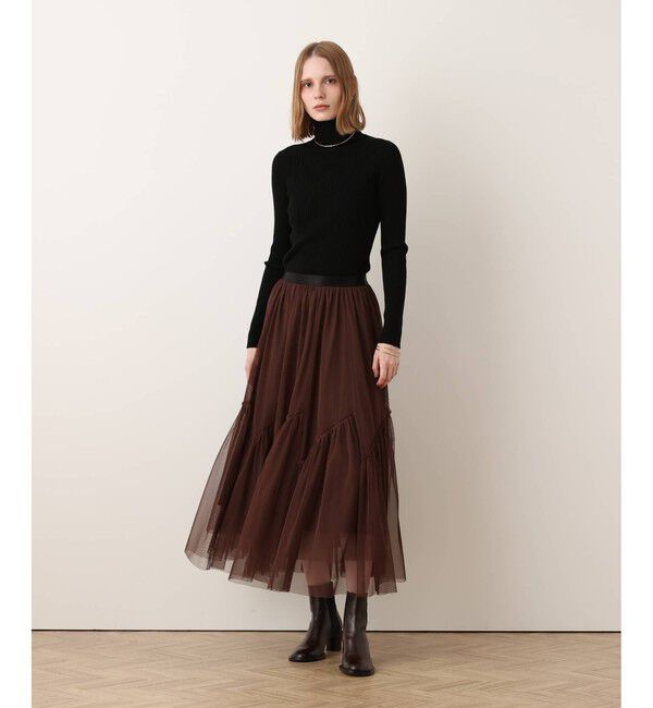 allureville「【Oggi.jp掲載】◇2WAYネックリブタートル」|ニット・セーター|