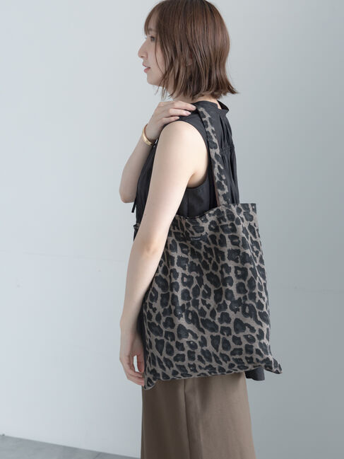Te chichi「レオパード柄ファブリックトート《2026 AUTUMN LOOK item》」|その他|