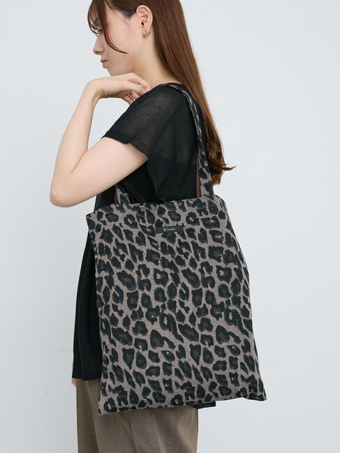 Te chichi「レオパード柄ファブリックトート《2026 AUTUMN LOOK item》」|その他|