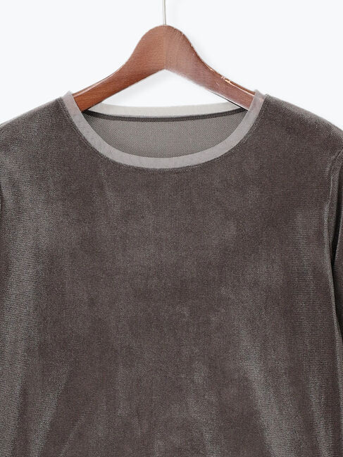 Te chichi「フロッキーチュールトップス《2026 AUTUMN LOOK item》」|Tシャツ・カットソー|