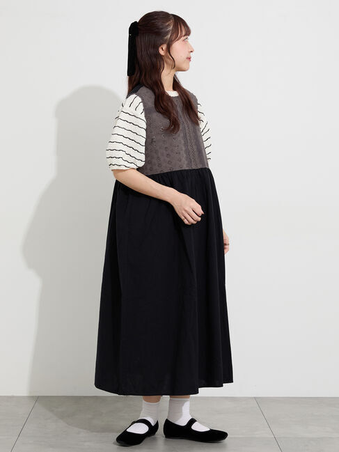 Samansa Mos2「【販路限定】レースノースリワンピース」|ワンピース|
