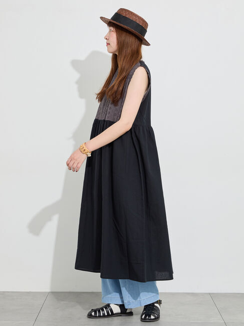Samansa Mos2「【販路限定】レースノースリワンピース」|ワンピース|