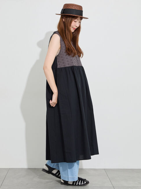 Samansa Mos2「【販路限定】レースノースリワンピース」|ワンピース|