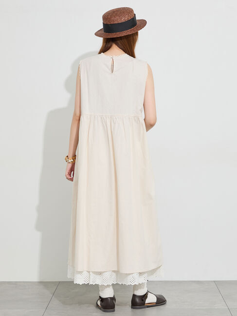 Samansa Mos2「【販路限定】レースノースリワンピース」|ワンピース|