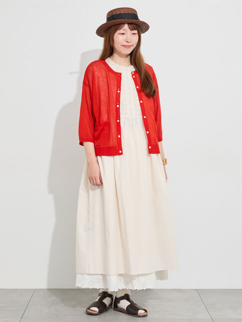 Samansa Mos2「【販路限定】レースノースリワンピース」|ワンピース|