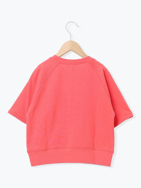 Samansa Mos2 Lagom「ミニ裏毛5分袖スウェット」|Tシャツ・カットソー|
