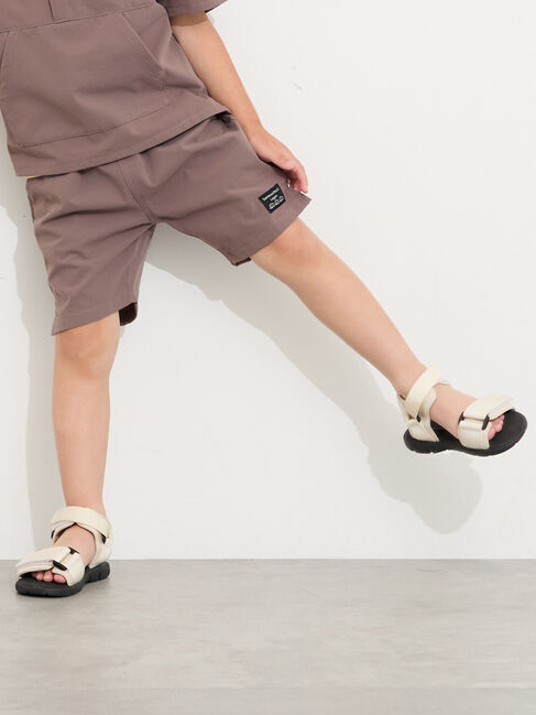 Samansa Mos2 Lagom「【接触冷感】メッシュハーフパンツ」|その他|ブラウン