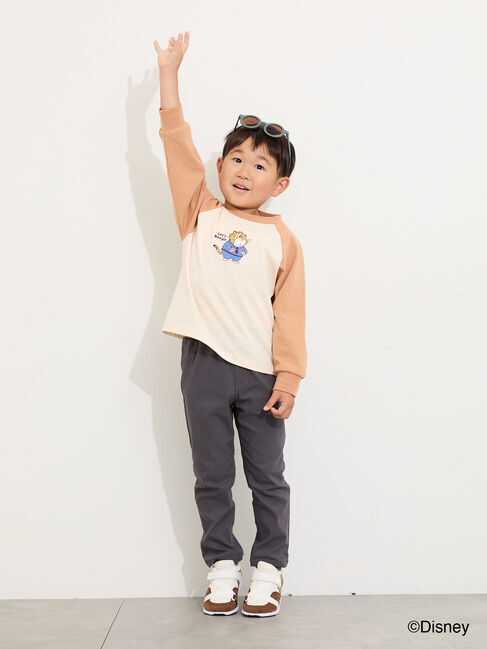 Samansa Mos2 Lagom「【Disney】ズートピア/刺繍入りラグランロンT」|Tシャツ・カットソー|