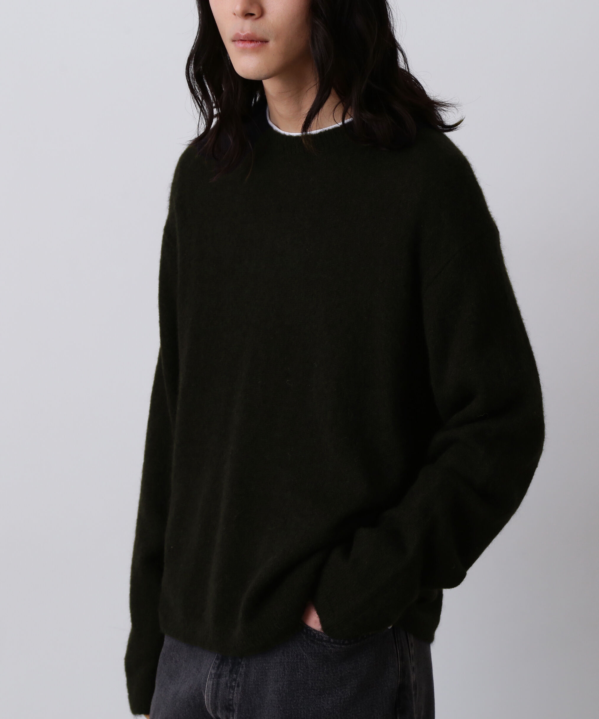 YLEVE 「YLEVE / FAIRY ALPACA KNIT PULL OVER」|ニット・セーター|