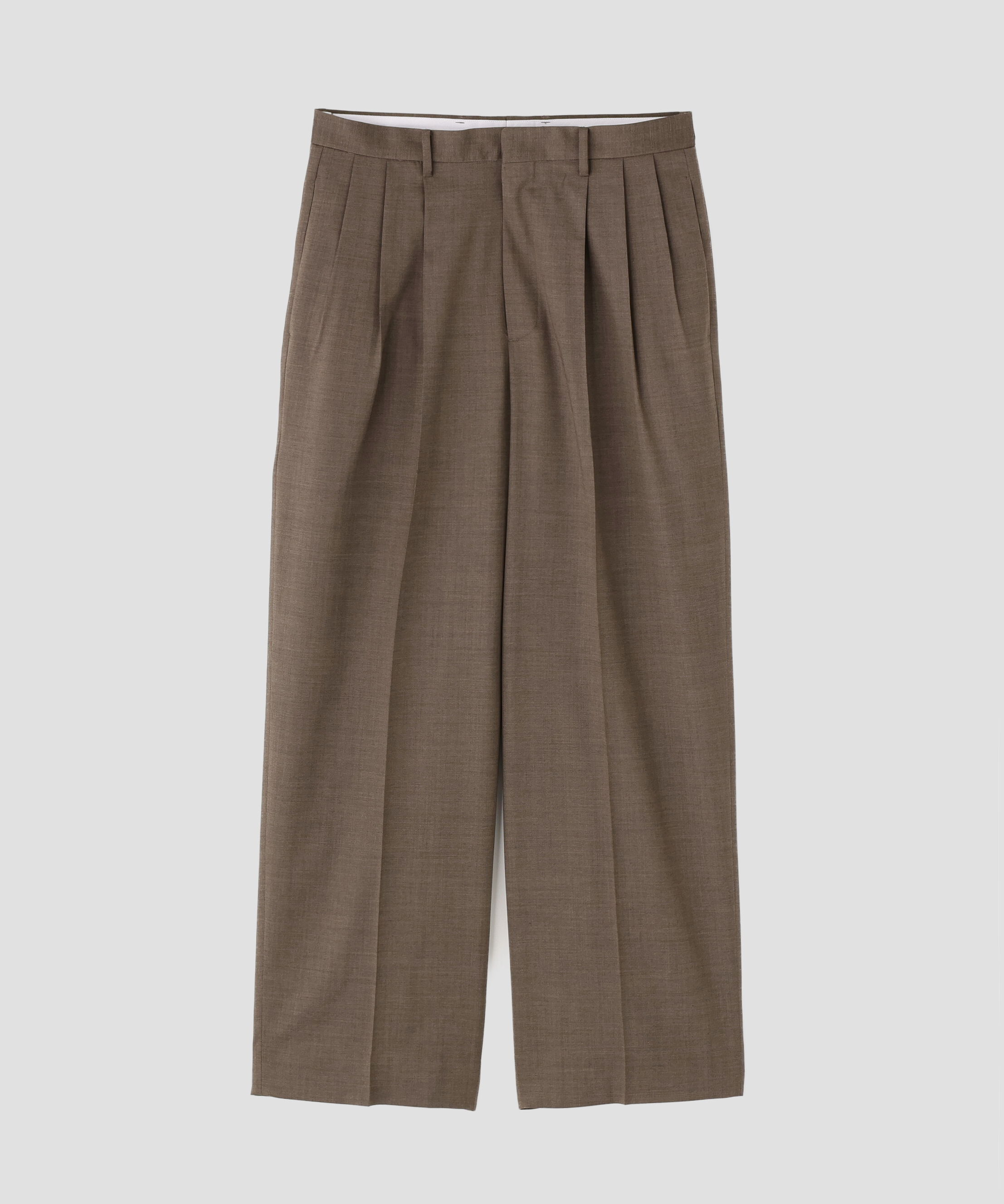 YLEVE 「YLEVE / SUPER120'S CHAMBRAY WOOL 3TACK TROUSERS」|その他|