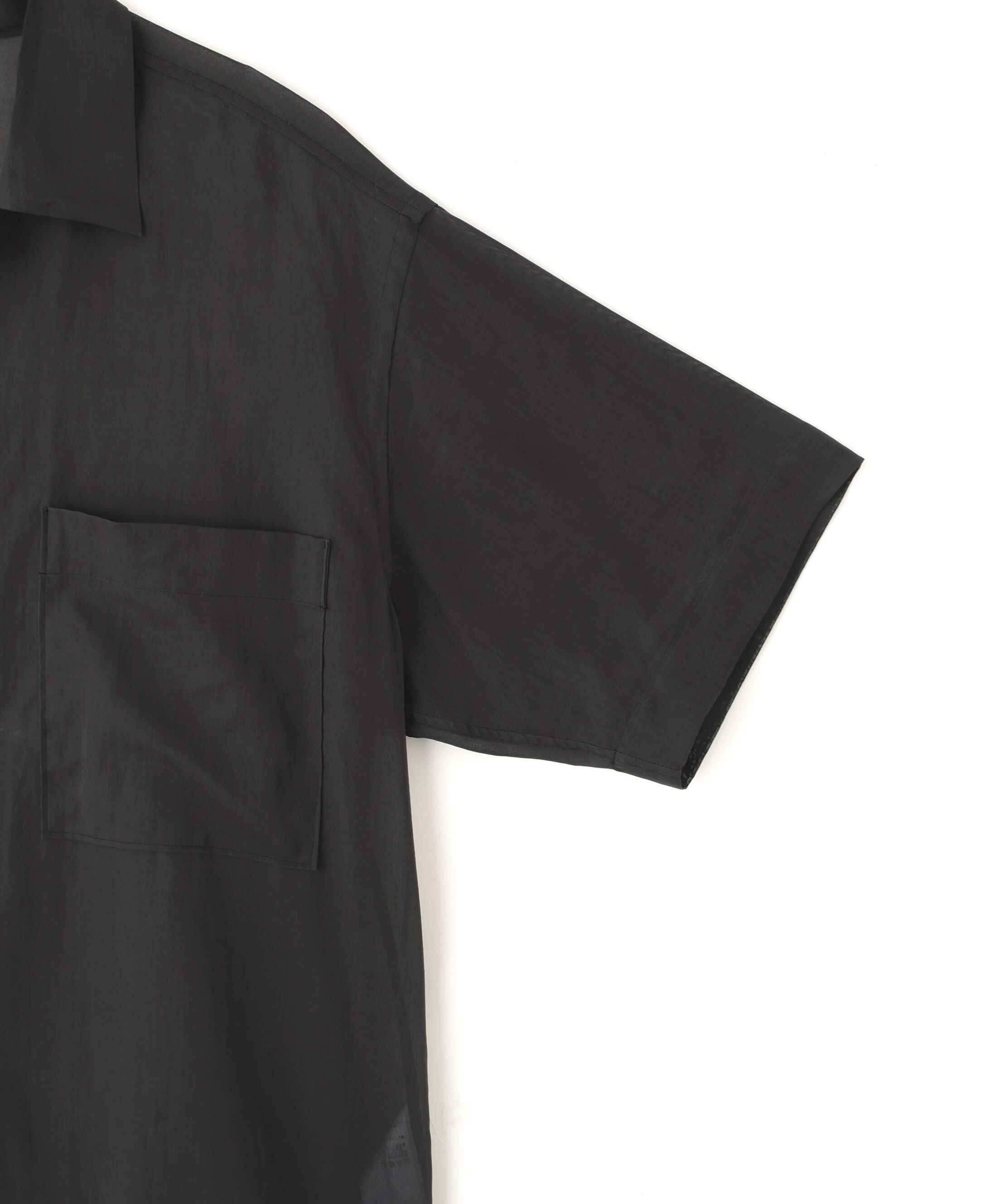 YLEVE 「YLEVE / COTTON VOILE LAWN OPEN COLLAR SHIRT」|シャツ・ブラウス|