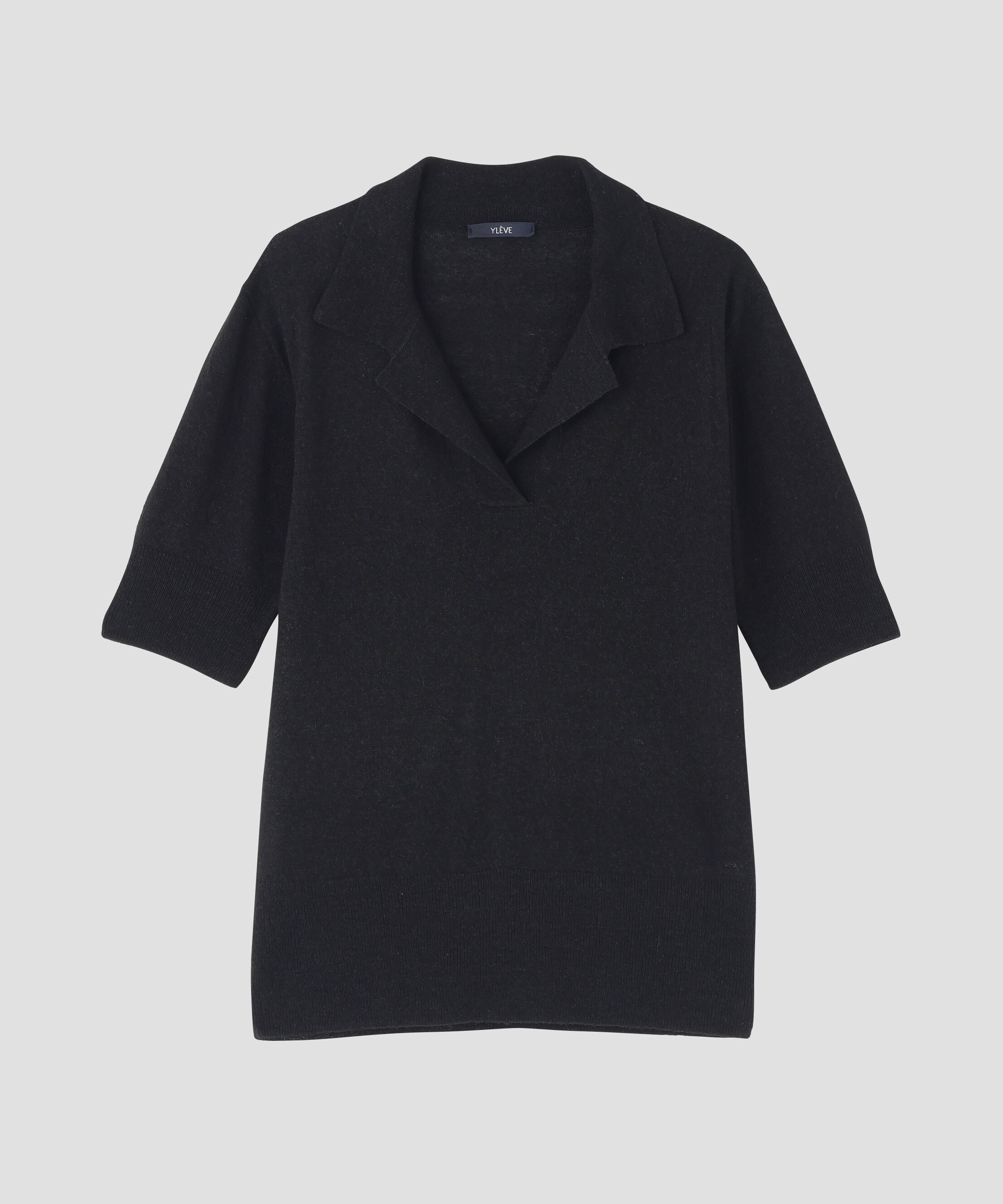 YLEVE 「YLEVE / SILK LINEN NEP POLO」|ニット・セーター|