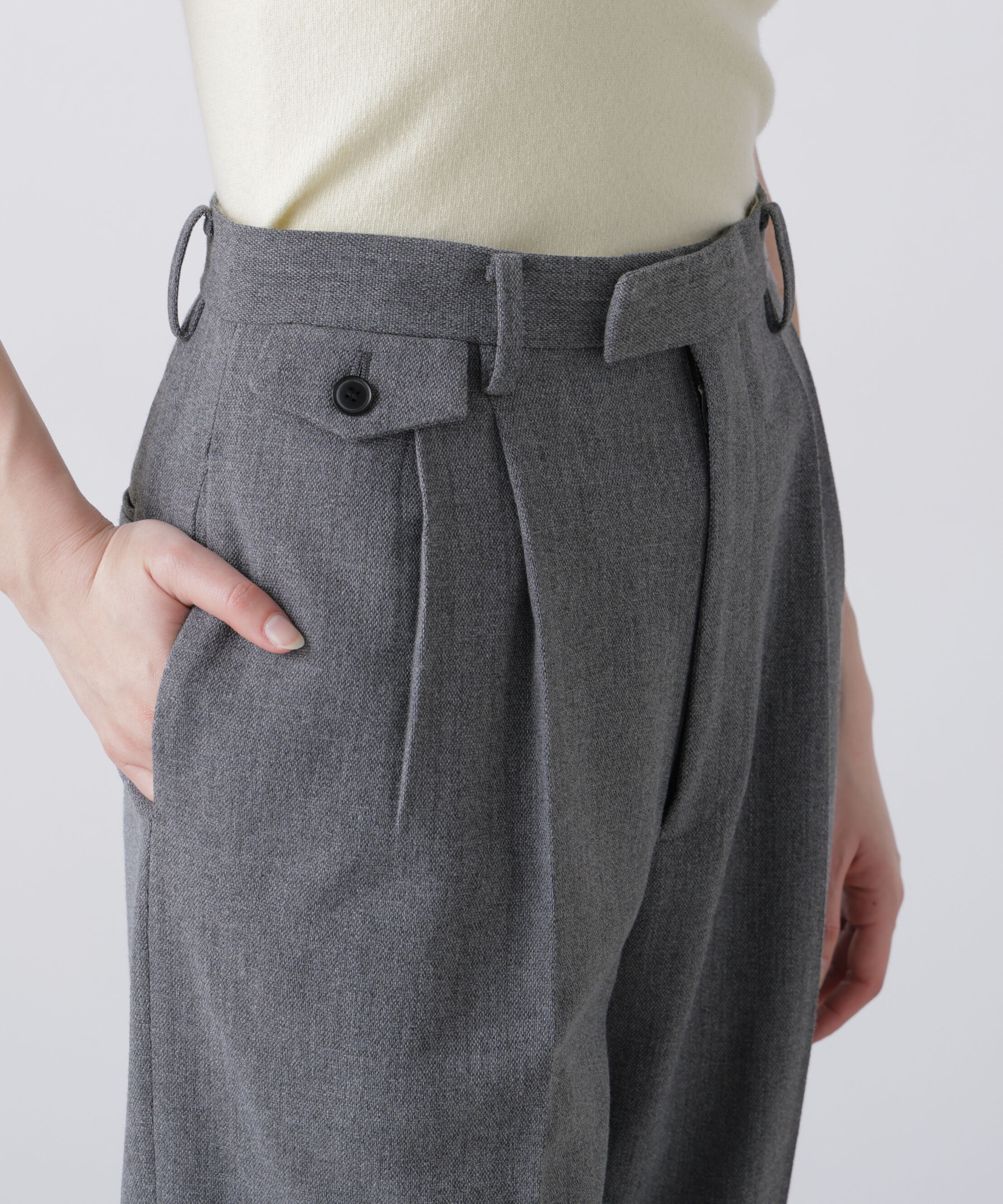 YLEVE 「YLEVE / ROUGH WOOL TROUSERS」|その他|