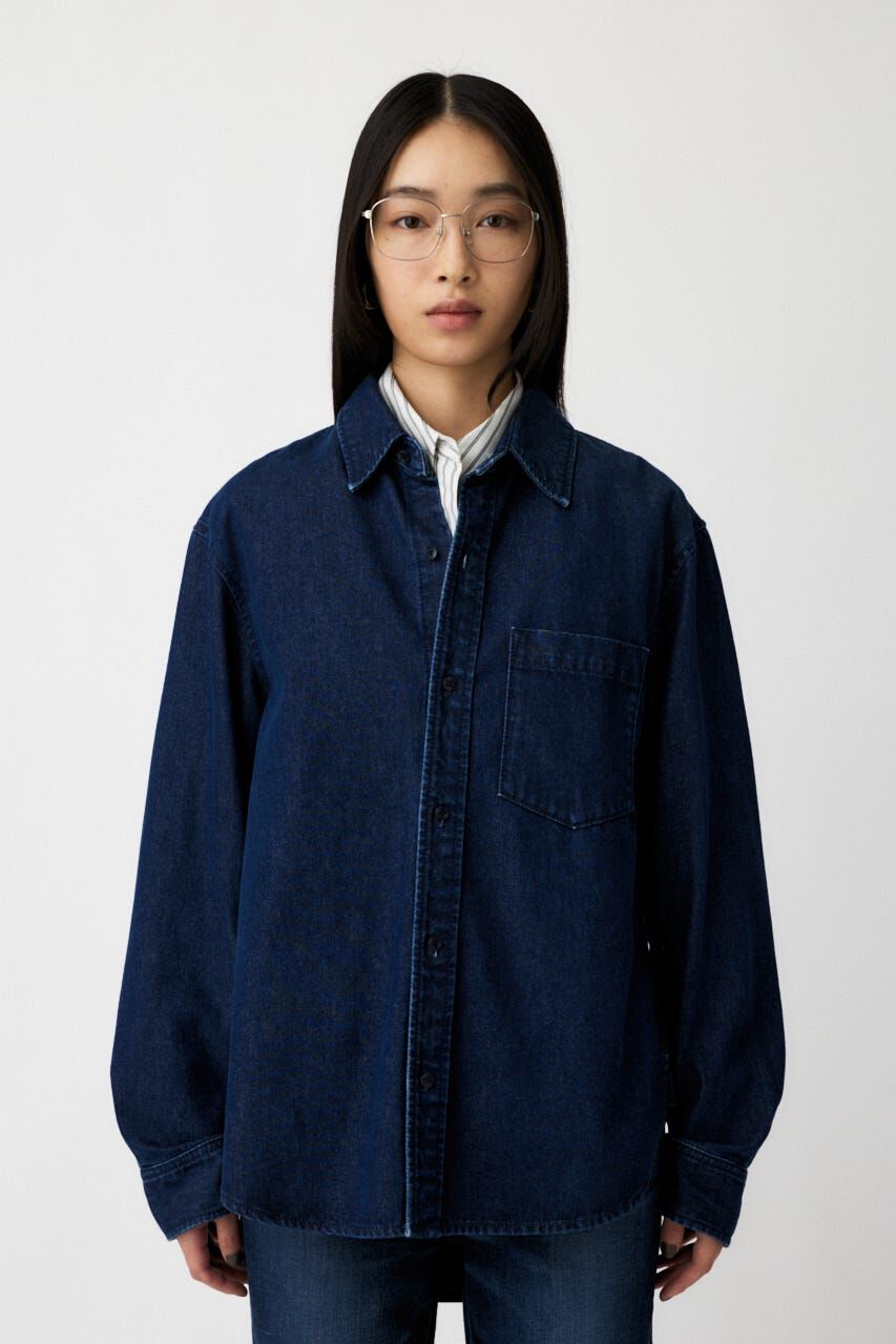 MOUSSY「DENIM シャツ」|シャツ・ブラウス|