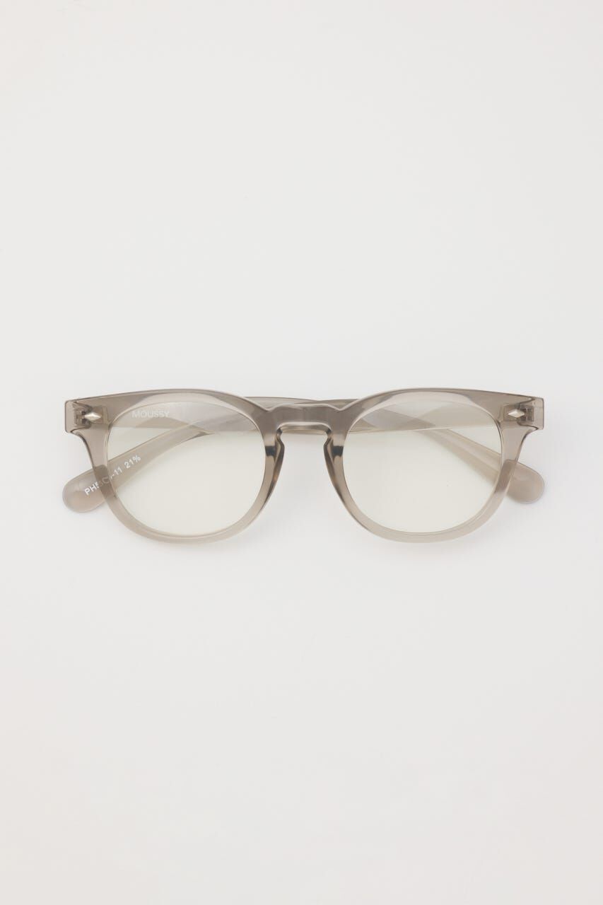 MOUSSY「CLEAR FRAME アイウェアー」|メガネ|CLR