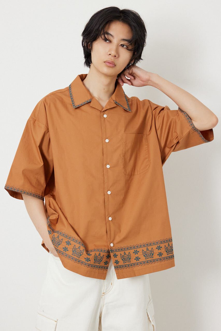 RODEO CROWNS「Crown Hem シャツ」|シャツ・ブラウス|