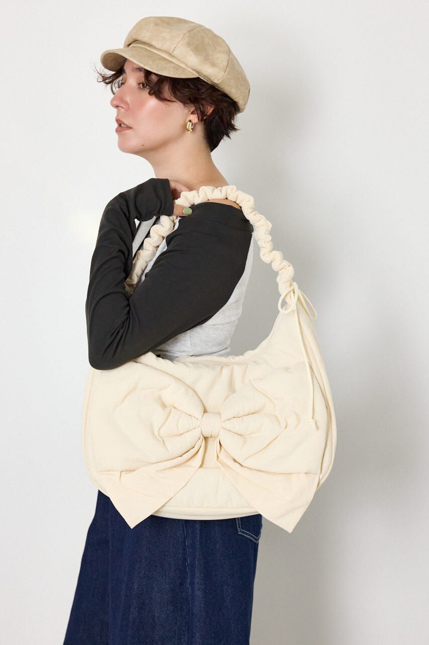 RODEO CROWNS「リボンビッグラウンドショルダー」|その他|O/WHT1
