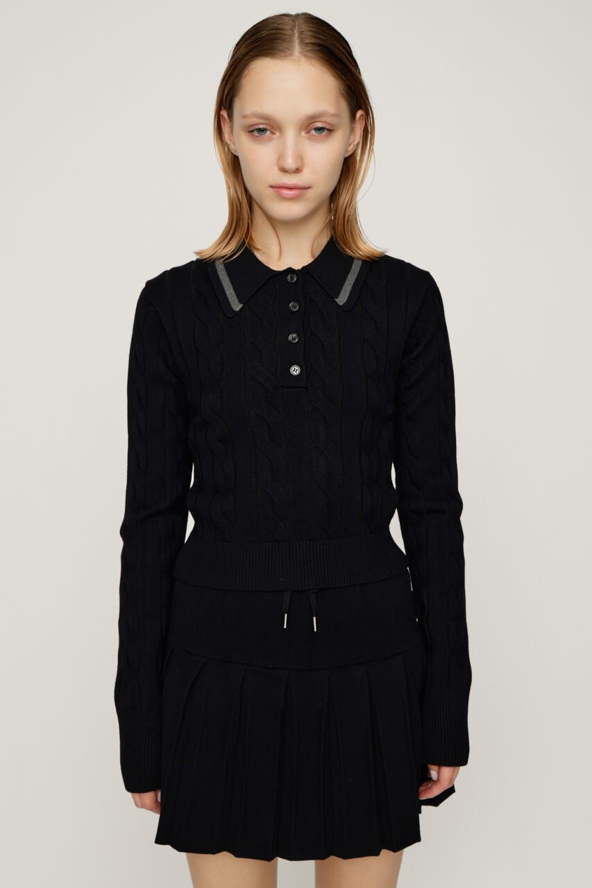 SLY「CABLE KNIT SET UP」|ワンピース|