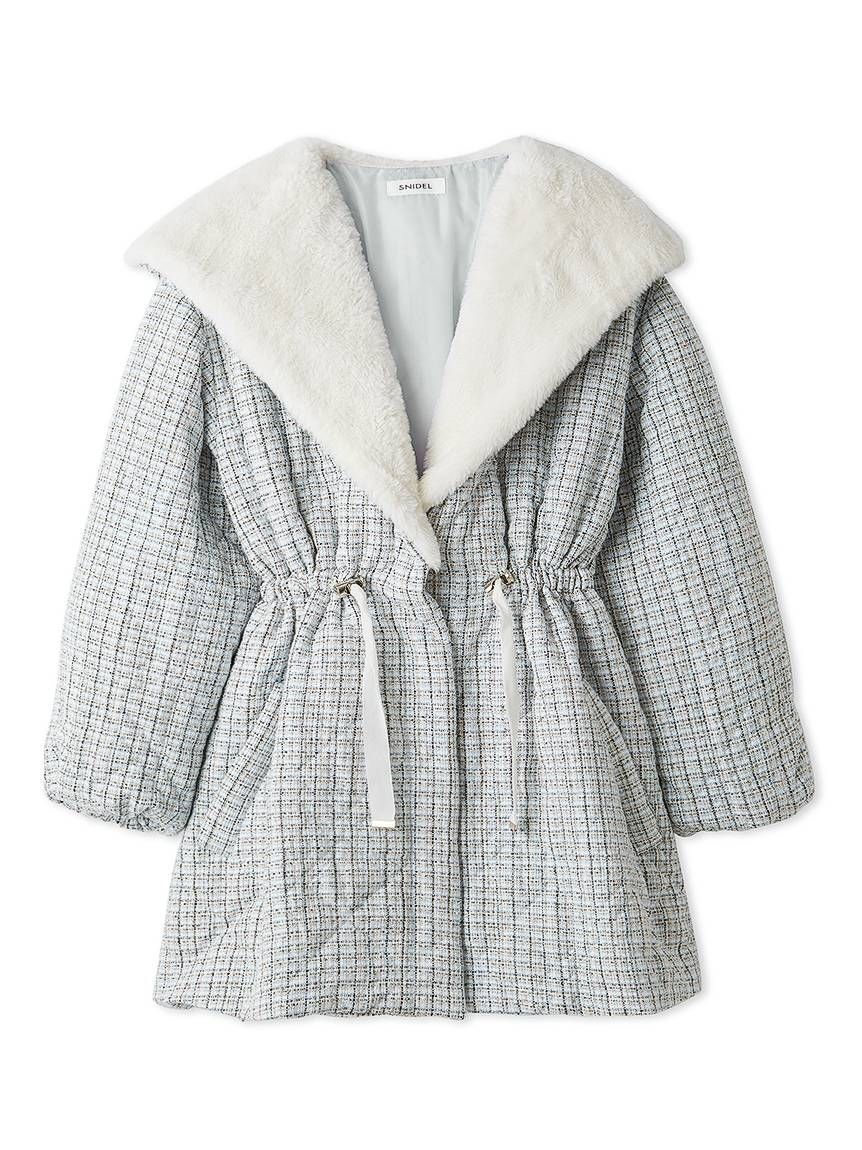 SNIDEL「【WARM】キルティングレディモッズコート」|ミリタリー・モッズコート|