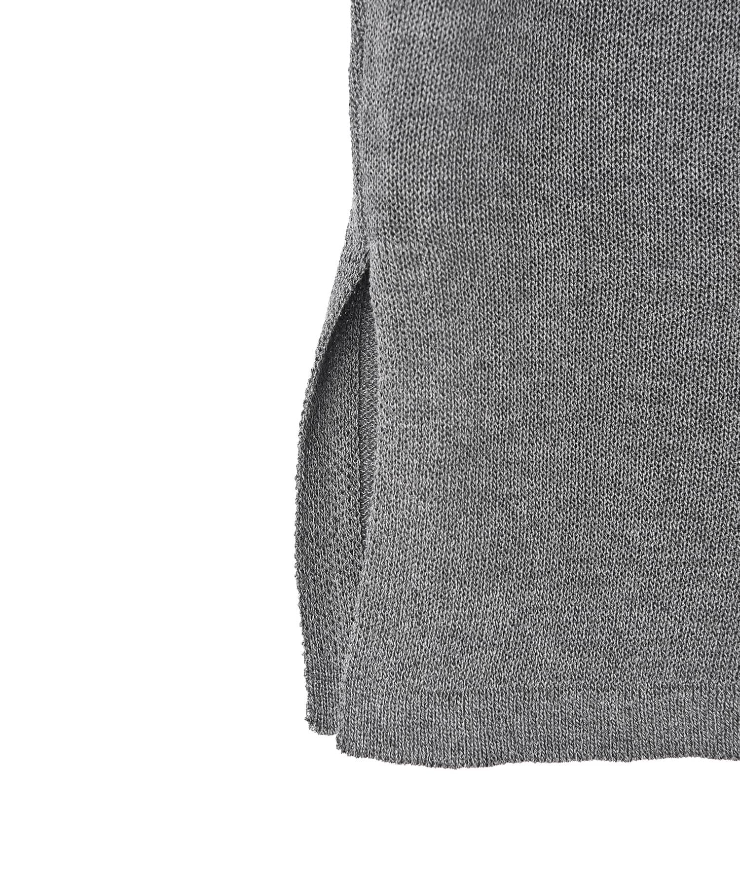 STYLE DELI「【BLK001】麻タッチフレンチスリーブプルオーバー」|タンクトップ|