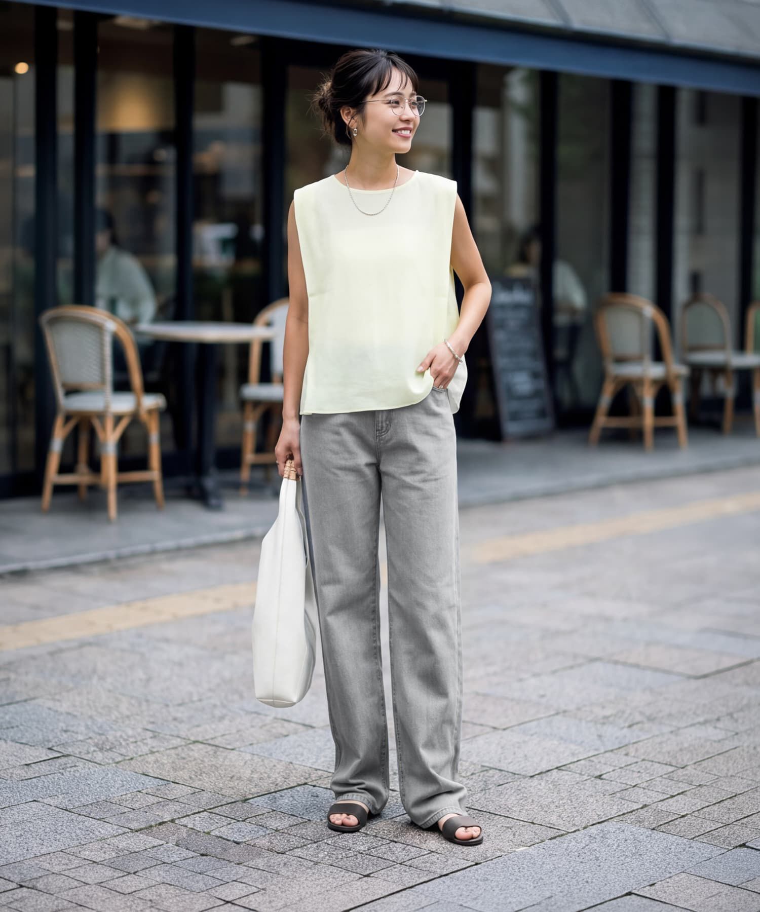 STYLE DELI「暑くない洗い加工カラーデニム」|デニム|