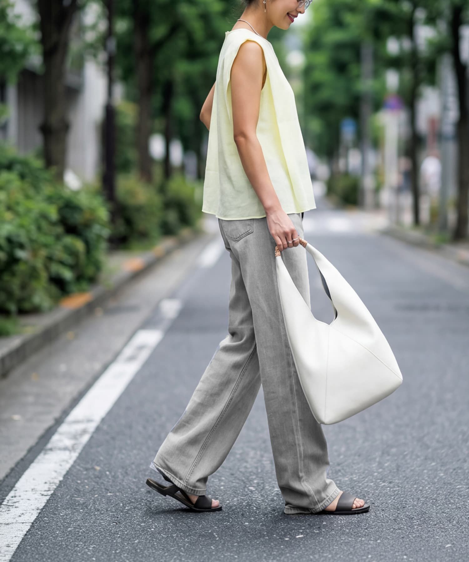 STYLE DELI「暑くない洗い加工カラーデニム」|デニム|