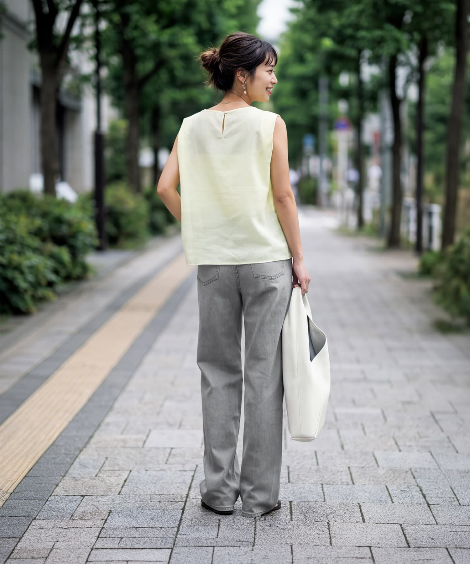 STYLE DELI「暑くない洗い加工カラーデニム」|デニム|