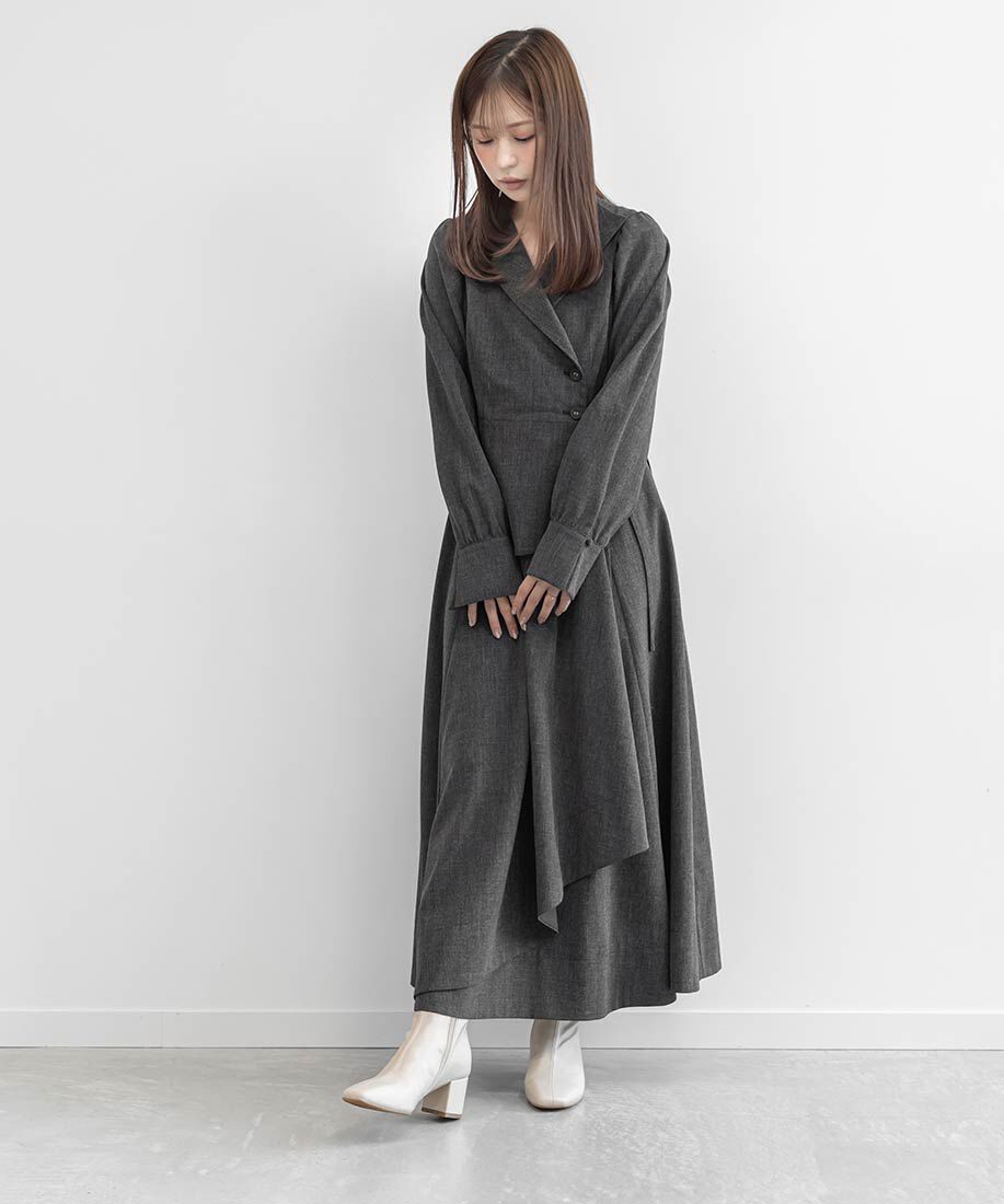  「晴雨兼用 ベーシックチャンキーヒールショートブーツ」|ショートブーツ|