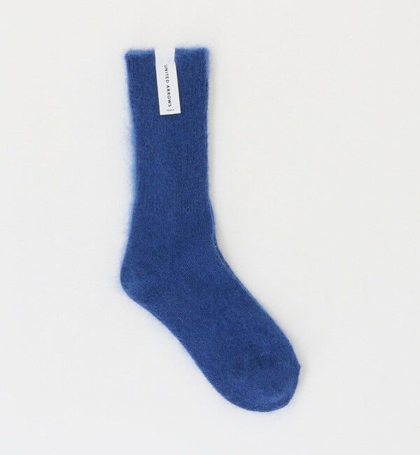 UNITED ARROWS「へアリー リブソックス」|ソックス|COBALT