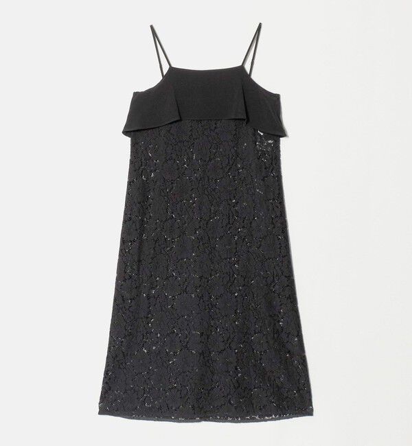 UNITED ARROWS green label relaxing「レース レイヤード キャミソール ワンピース」|ワンピース|