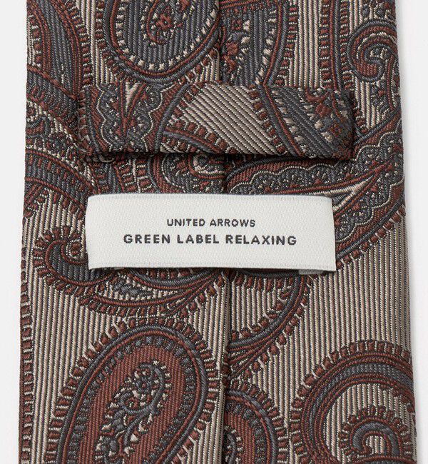 UNITED ARROWS green label relaxing「GLR JAPAN FUJI 8.0cm ペイズリー1 ネクタイ」|ネクタイ・蝶ネクタイ|