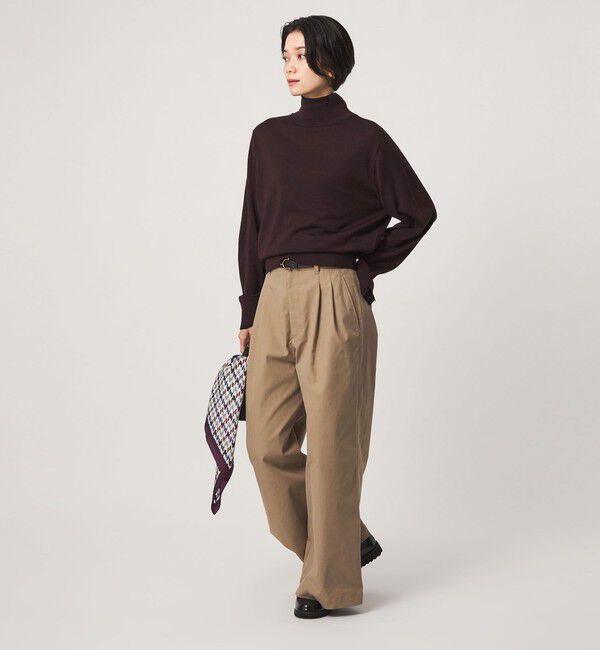 UNITED ARROWS green label relaxing「エブリニット 2WAY タートルネック ウォッシャブル」|ニット・セーター|