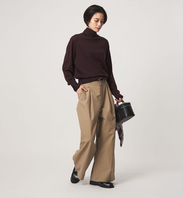 UNITED ARROWS green label relaxing「エブリニット 2WAY タートルネック ウォッシャブル」|ニット・セーター|